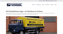 Desktop Screenshot of pfandhaus-chemnitz.de